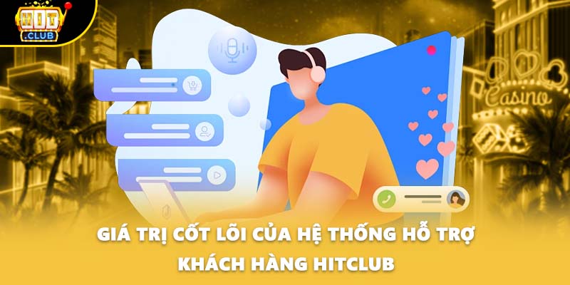 Giá trị cốt lõi của hệ thống hỗ trợ khách hàng HITCLUB